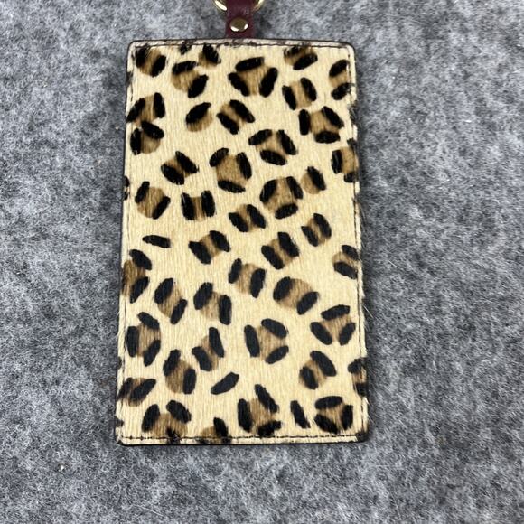 Chicos ID Wallet Lanyard‎ Animal Print Chain Adjustable Length B - Picture 1 of 7